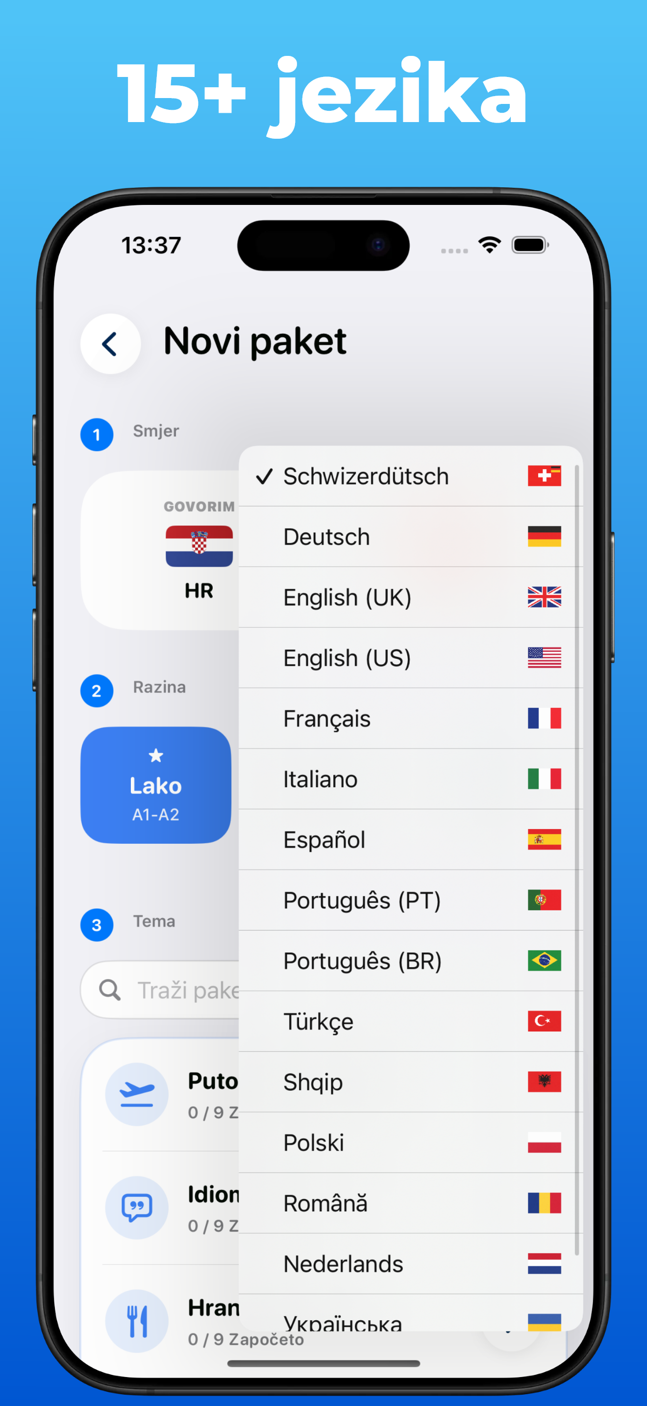 LanguageFast aplikacija – Daily Mini i gamifikacija