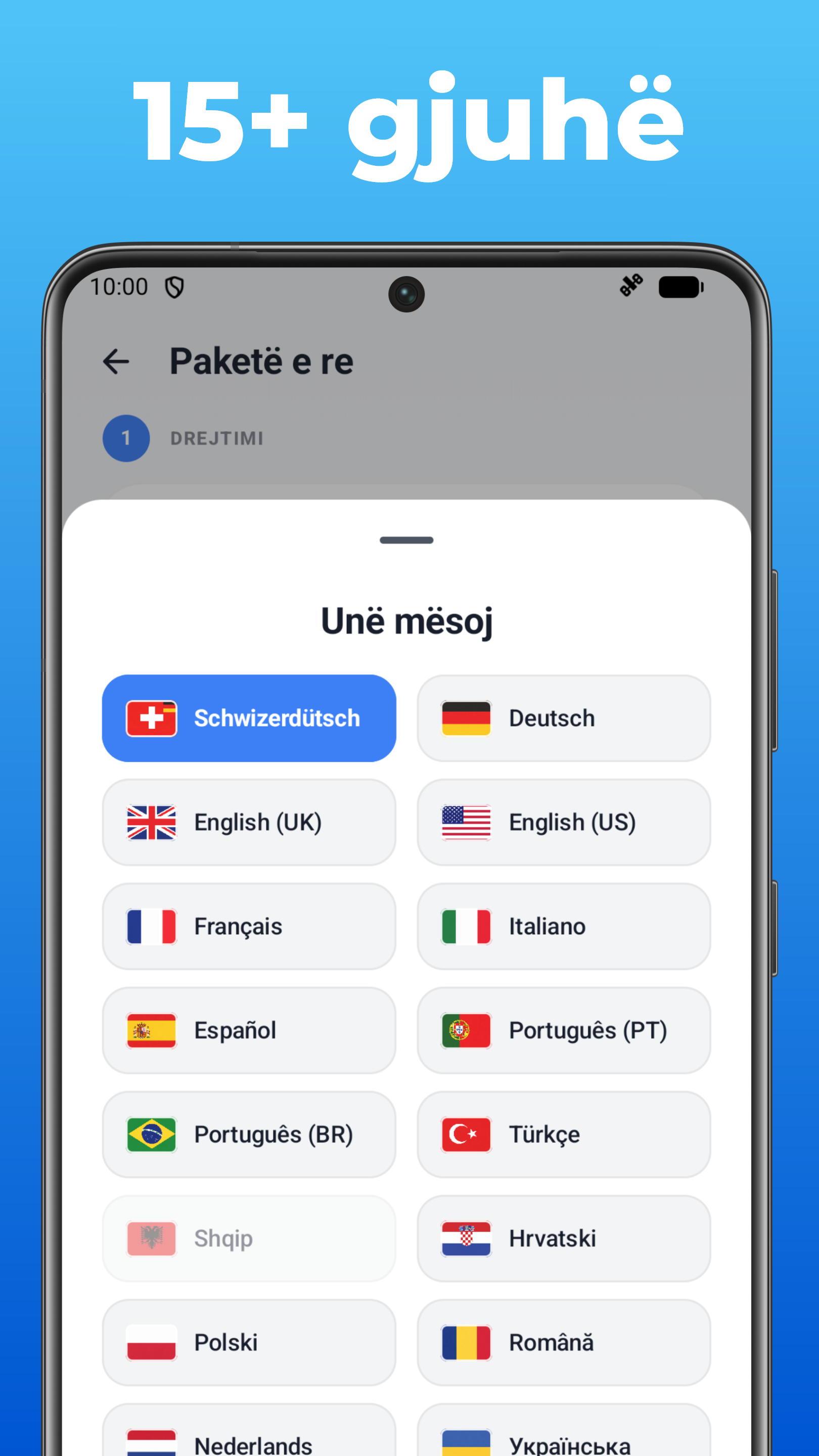 Aplikacioni LanguageFast – Daily Mini dhe gamification