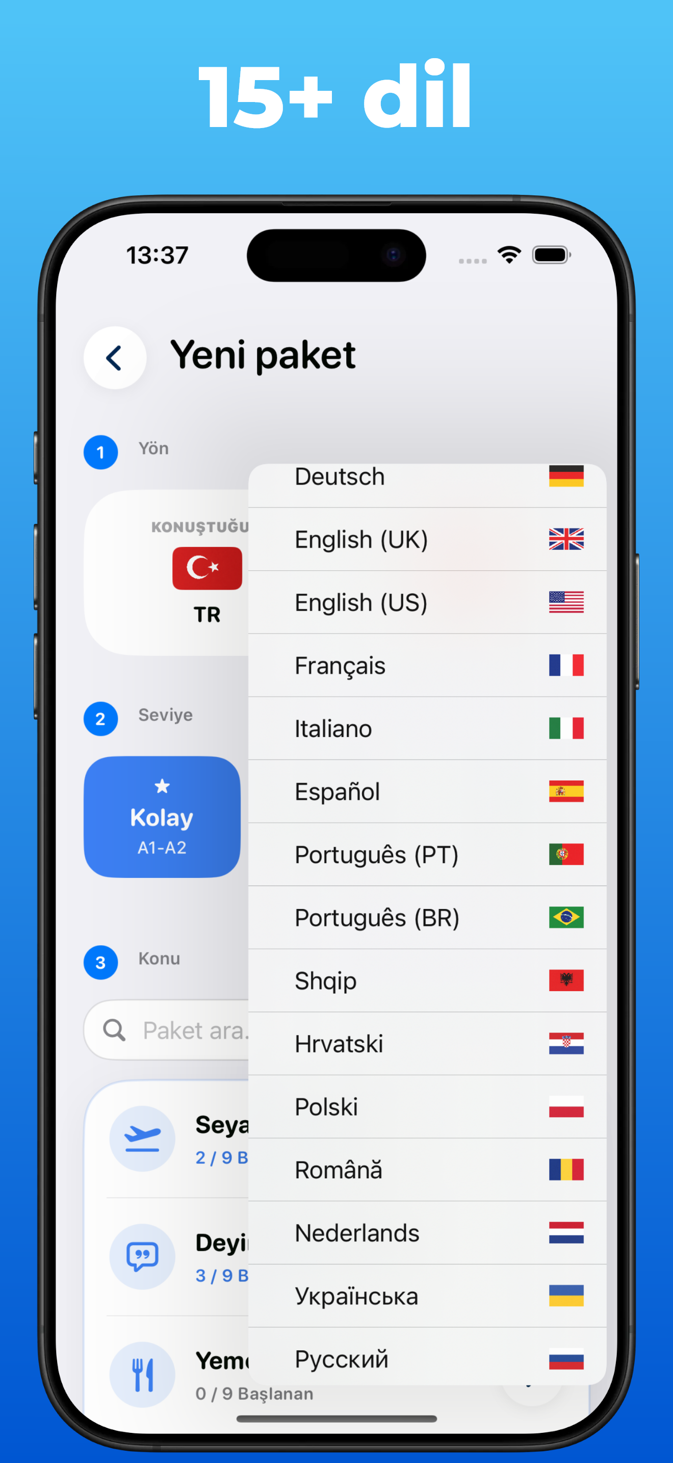 LanguageFast uygulaması – Daily Mini ve oyunlaştırma